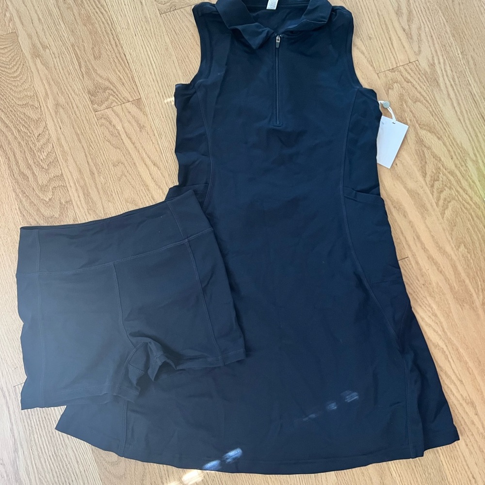 Zella XS NWT Athletic Golf Dress with Shorts